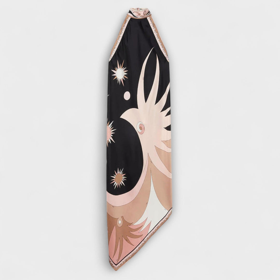 Chic Satin Strap Dress for Events