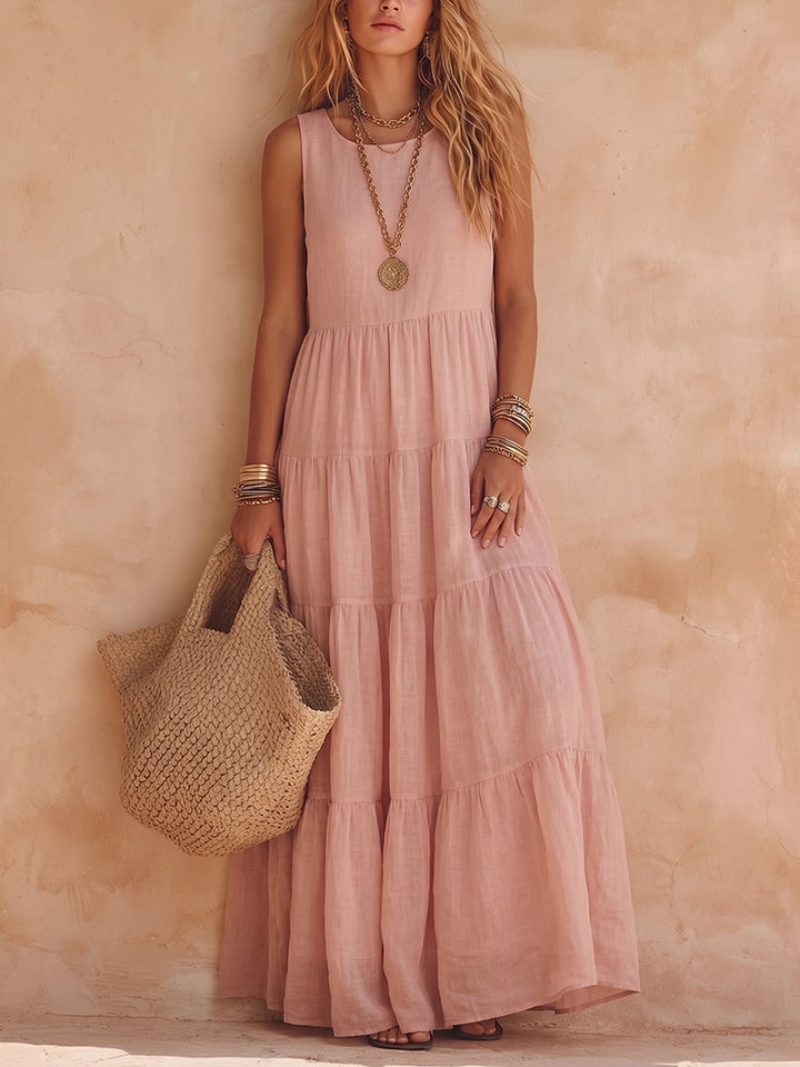 Milly | Sleeveless Flowing Maxi Dress