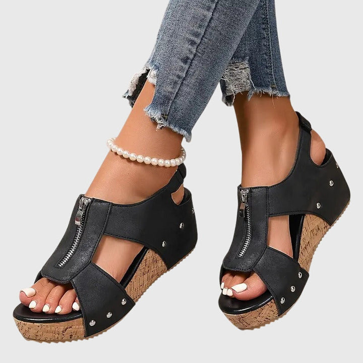 Jasmine | Platform Sandals with Adjustable Straps