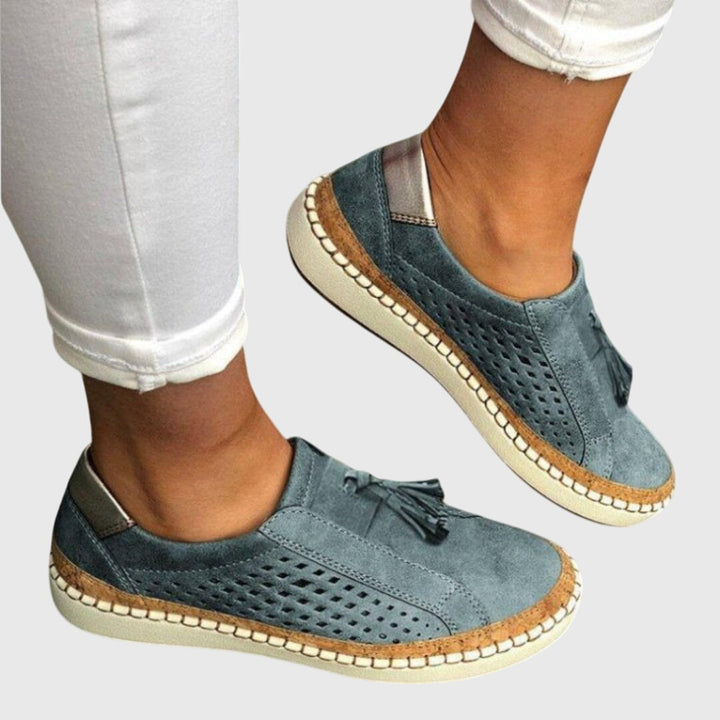 Phydra | Perforated Slip-On Comfort Shoes