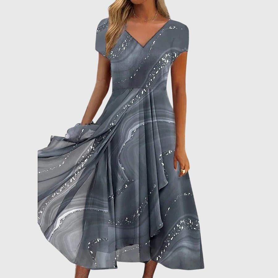 Chic Flowing Midi Dress for Every Occasion