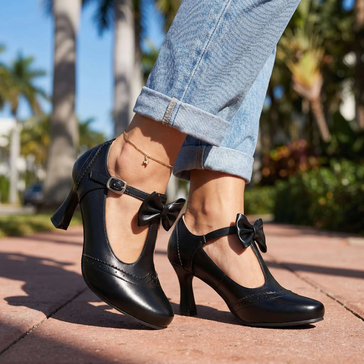 Alexis Bow Mary Jane Heels