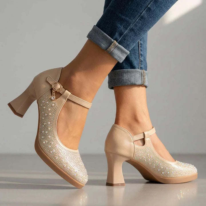 Amelie Crystal Heels