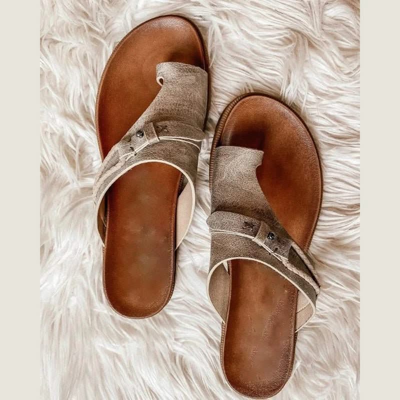 Serena | Cross Strap Comfort Sandals