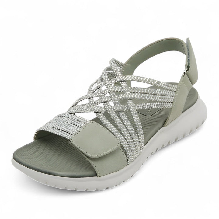 Valentina | Cross Strap Comfort Sandals