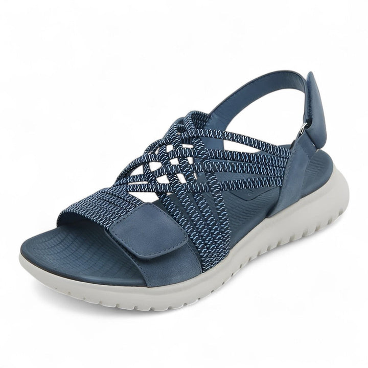Valentina | Cross Strap Comfort Sandals