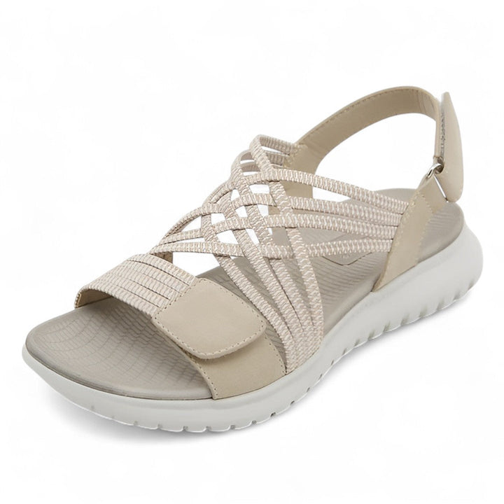 Valentina | Cross Strap Comfort Sandals