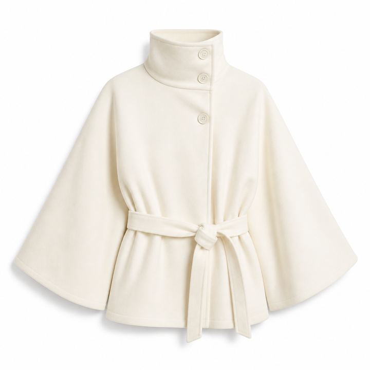 Bridgette | Belted Longline Wrap Coat