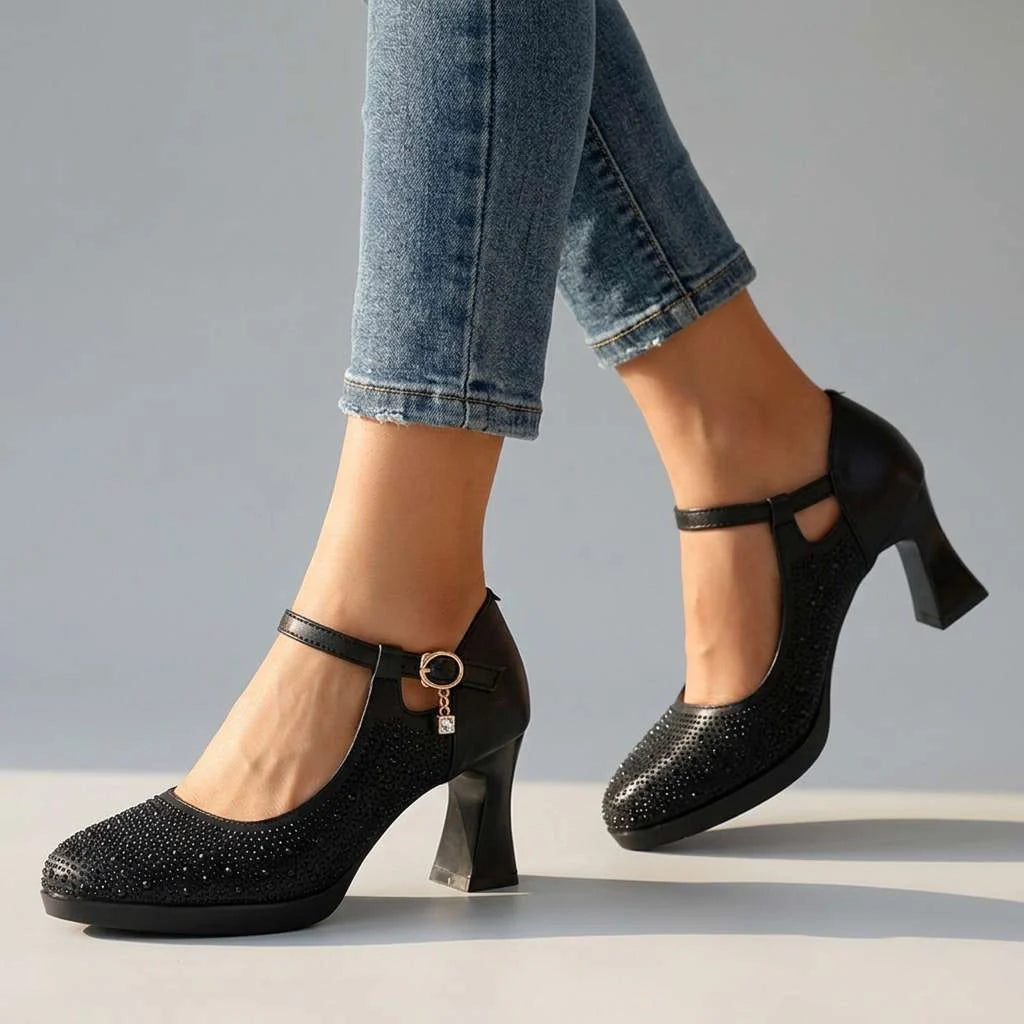 Amelie Crystal Heels