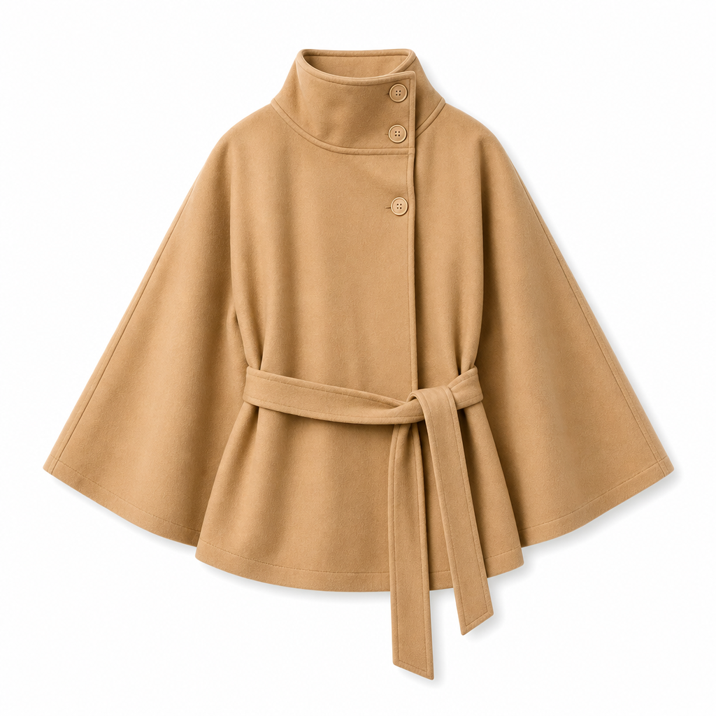 Bridgette | Belted Longline Wrap Coat