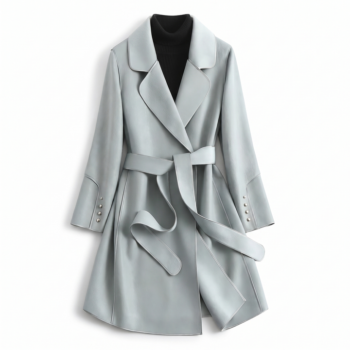 Camille | Belted Wrap Winter Coat