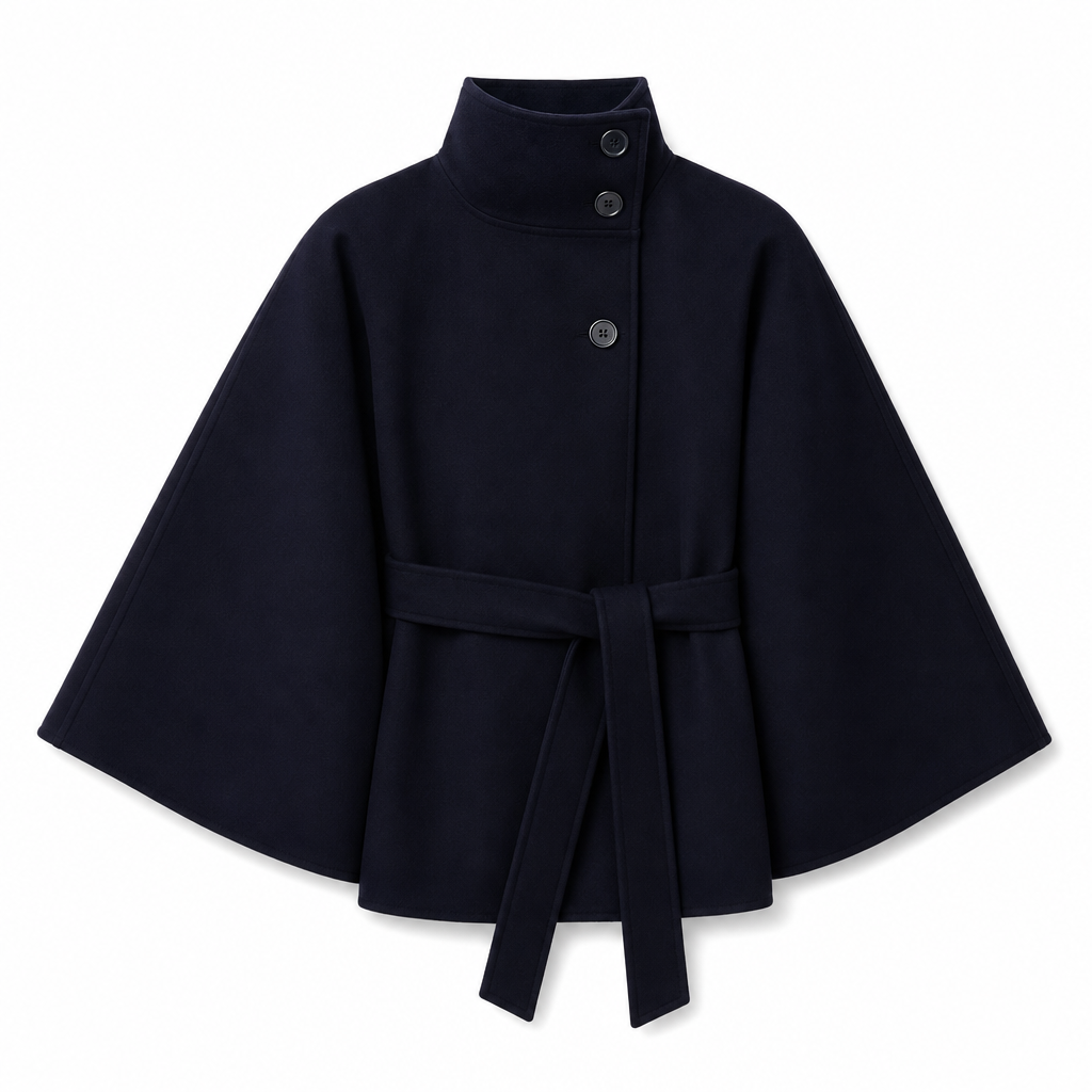 Bridgette | Belted Longline Wrap Coat