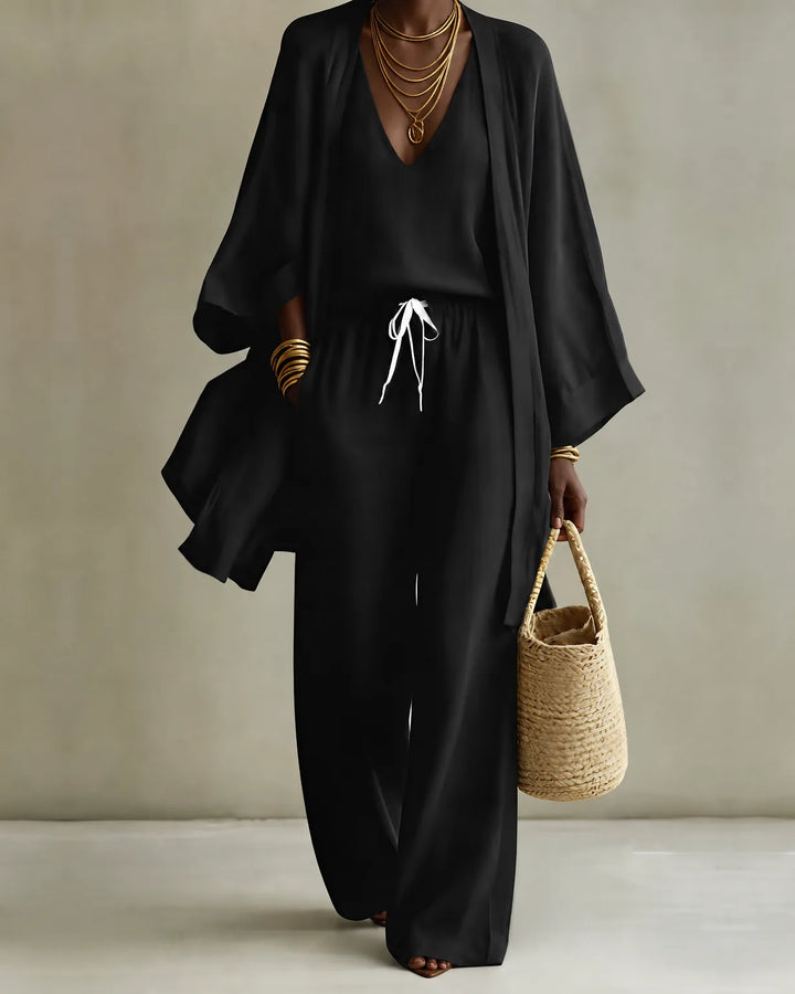 Valeria | Three-Piece Relaxed Outfit Set