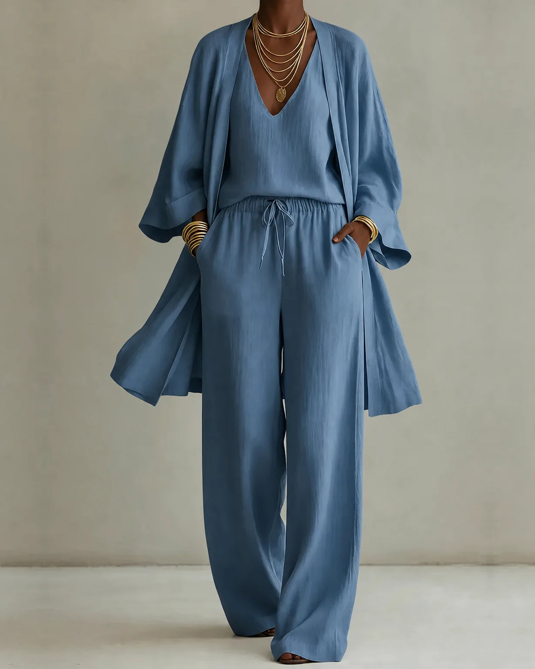 Valeria | Three-Piece Relaxed Outfit Set