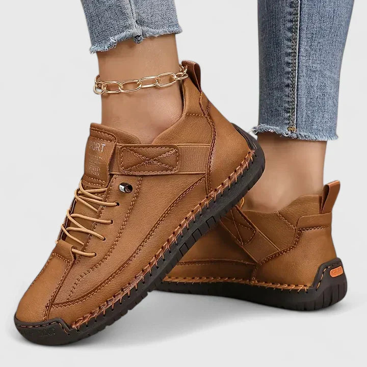 Gianna | Lightweight Lace-Up Walking Sneakers