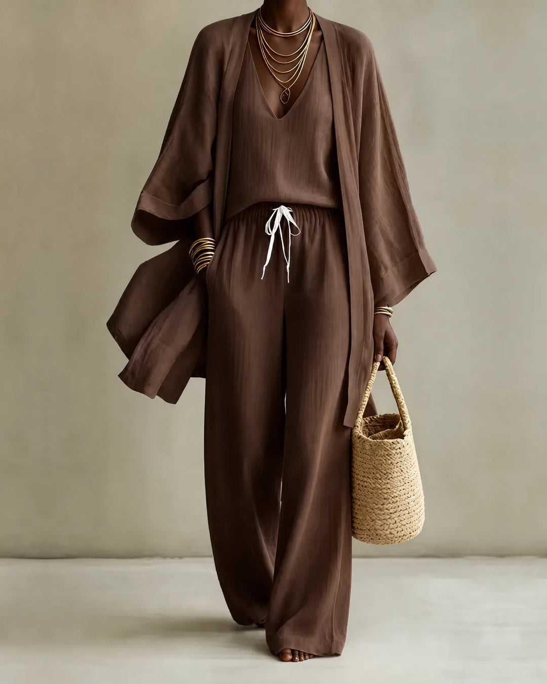 Valeria | Three-Piece Relaxed Outfit Set