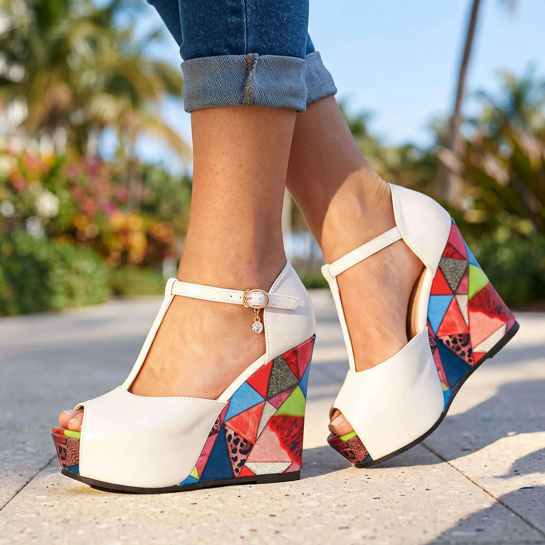 Camilla Wedge Sandals