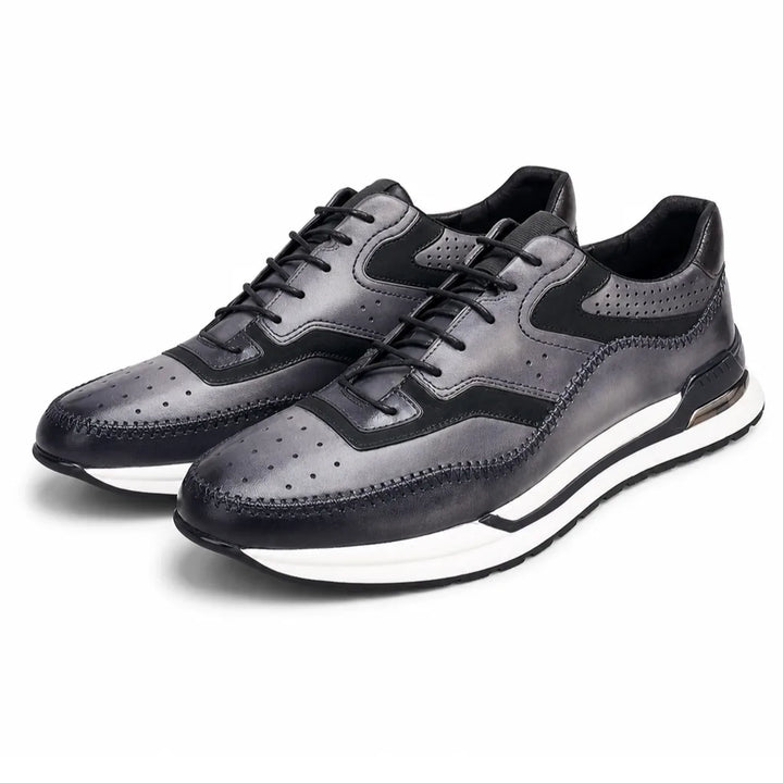 Charles T. Booker Leather Sneakers