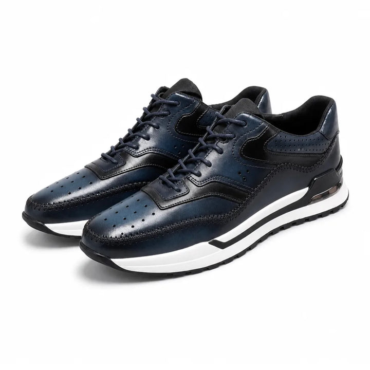 Charles T. Booker Leather Sneakers