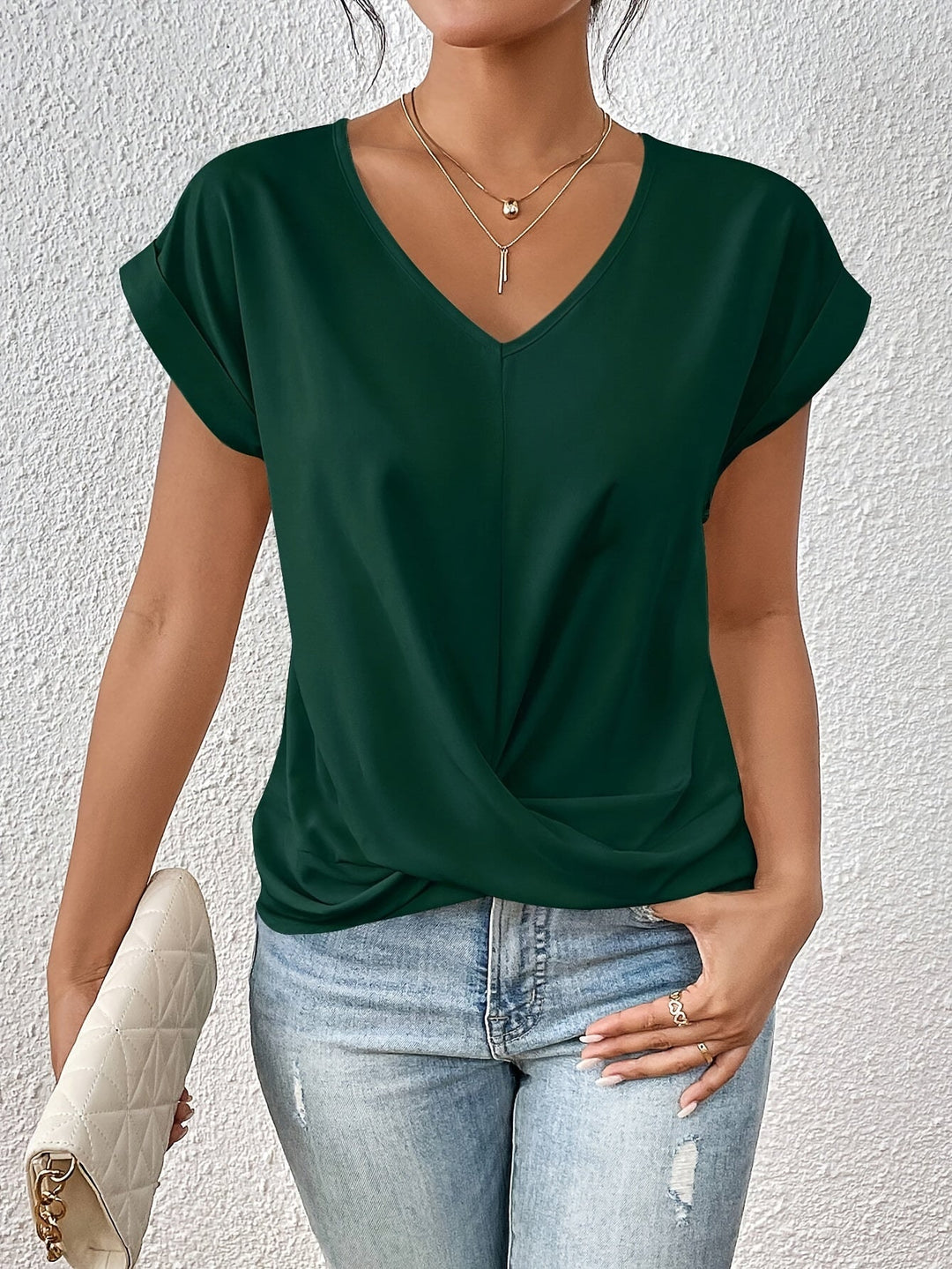 Clea | Sweetheart Neck Everyday Top