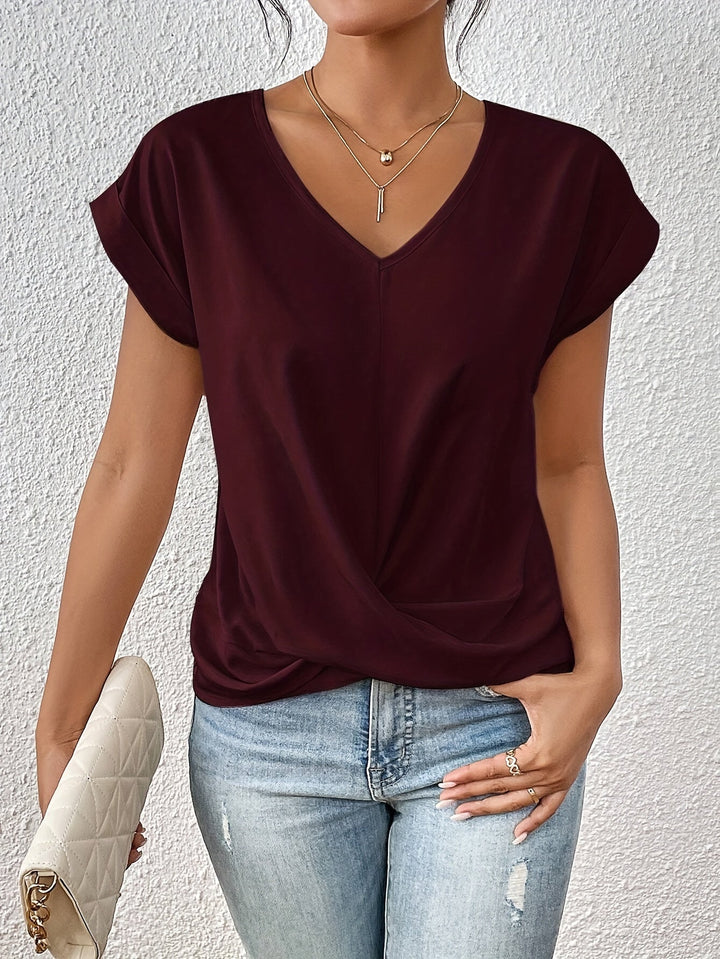 Clea | Sweetheart Neck Everyday Top