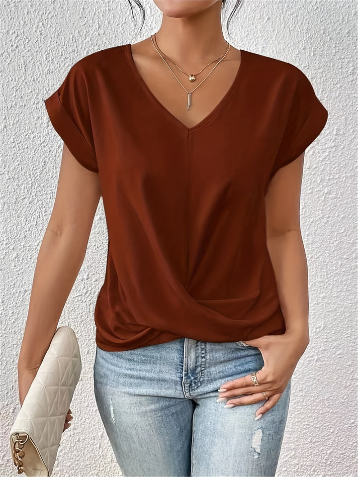 Clea | Sweetheart Neck Everyday Top