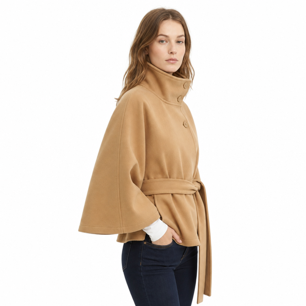 Bridgette | Belted Longline Wrap Coat