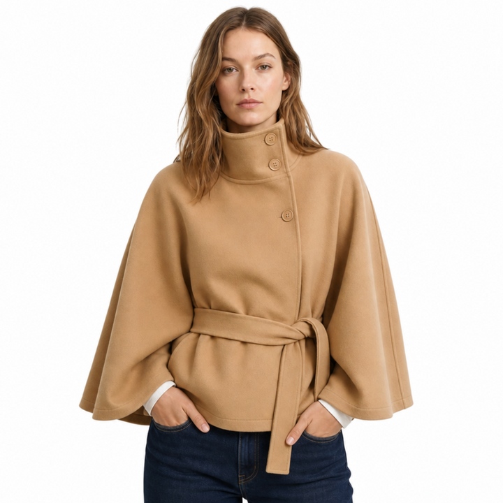 Bridgette | Belted Longline Wrap Coat