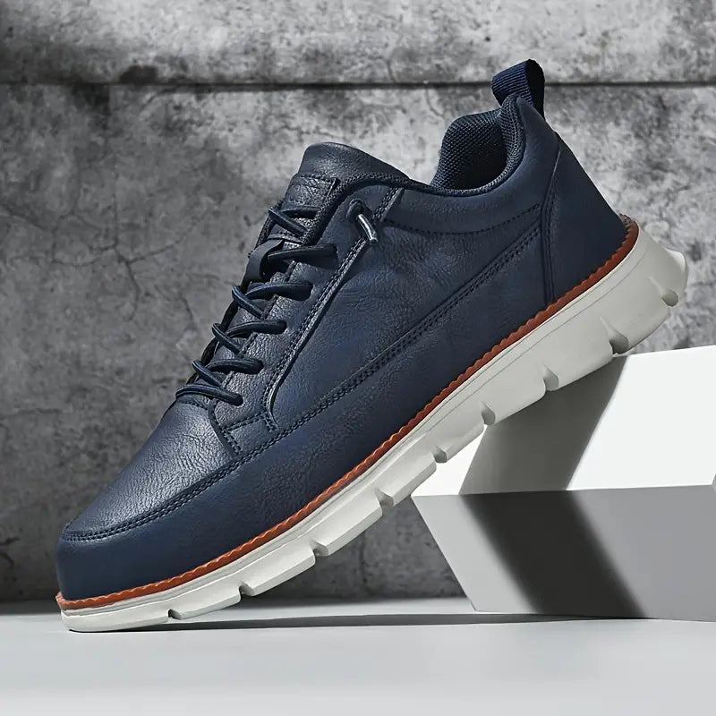 Bruce - Lace-Up Platform Walking Shoes