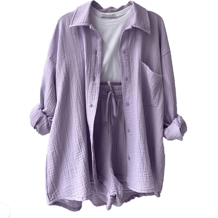 Namo | Stylish Cotton 2-Piece Suit for Any Occasion