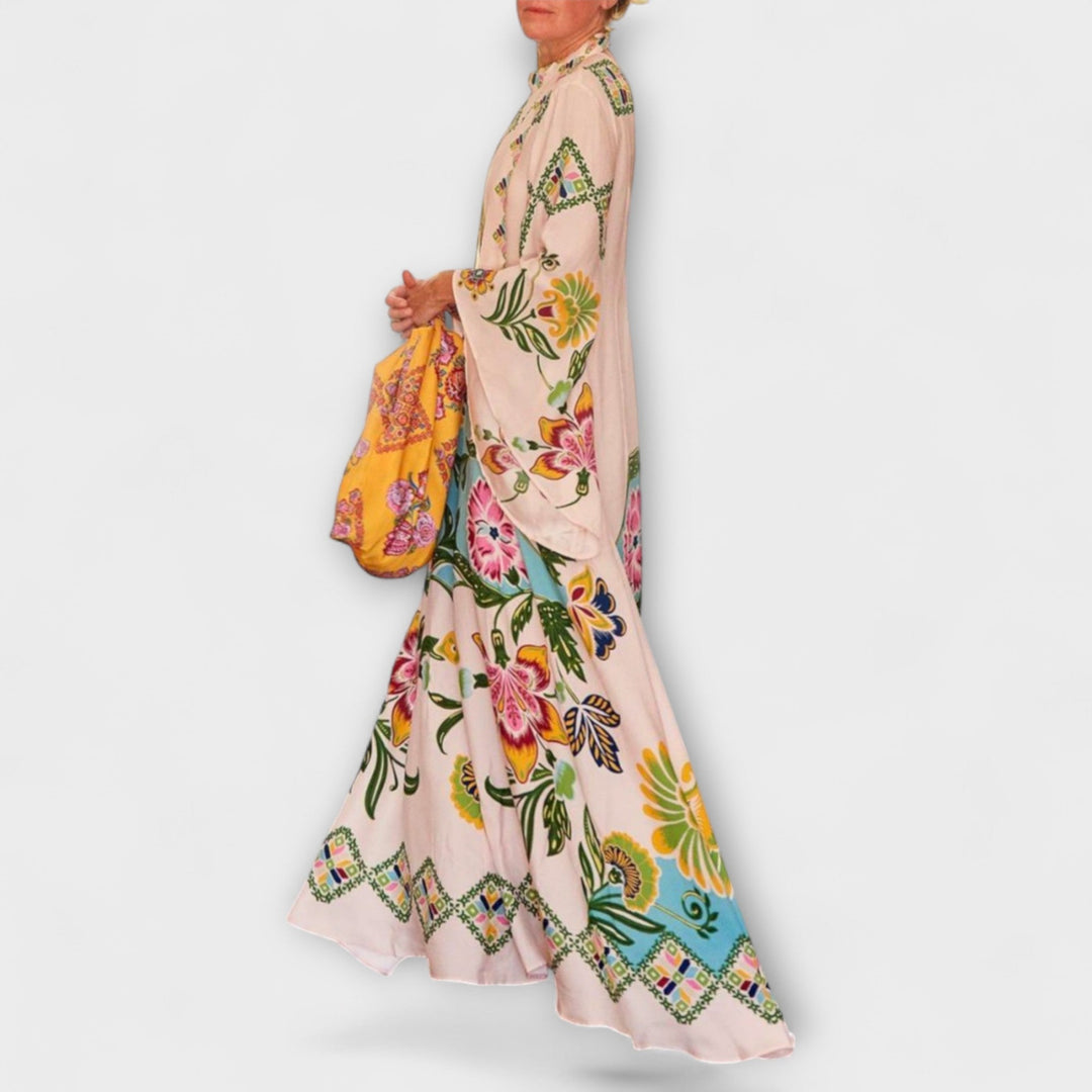 Floral Print Maxi Dress for Special Occasions