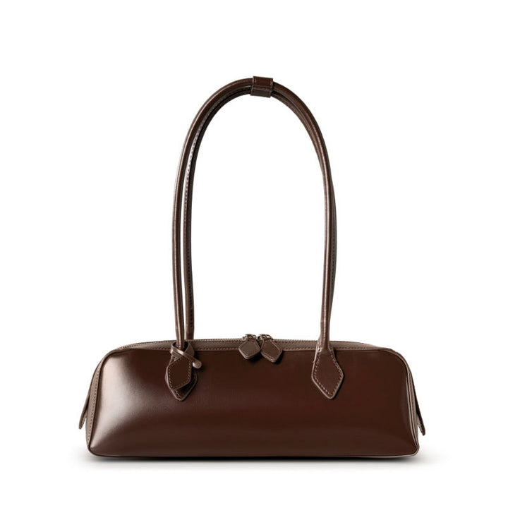 Chiara | Elongated Double-Zip Shoulder Bag