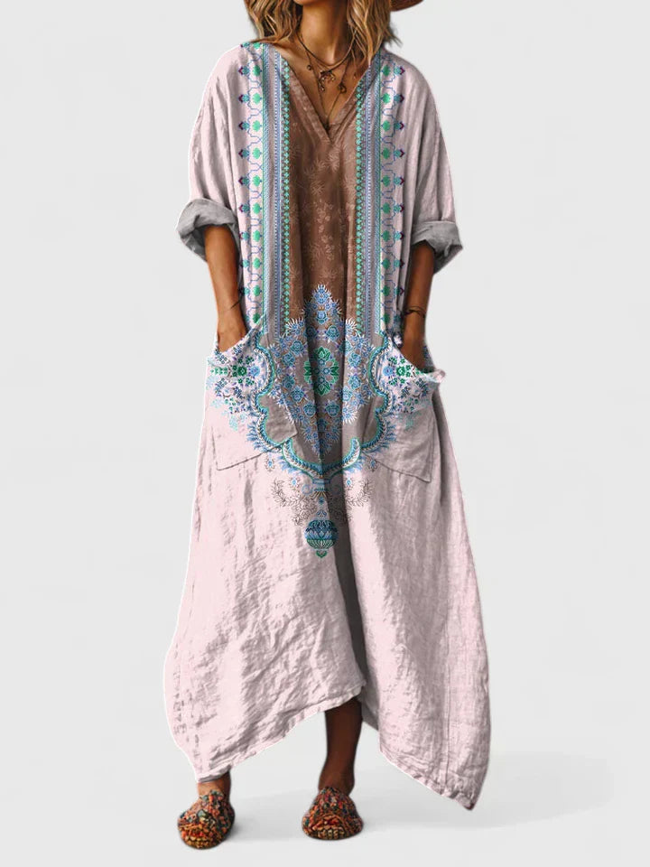 Mariana | Printed  Maxi Dress