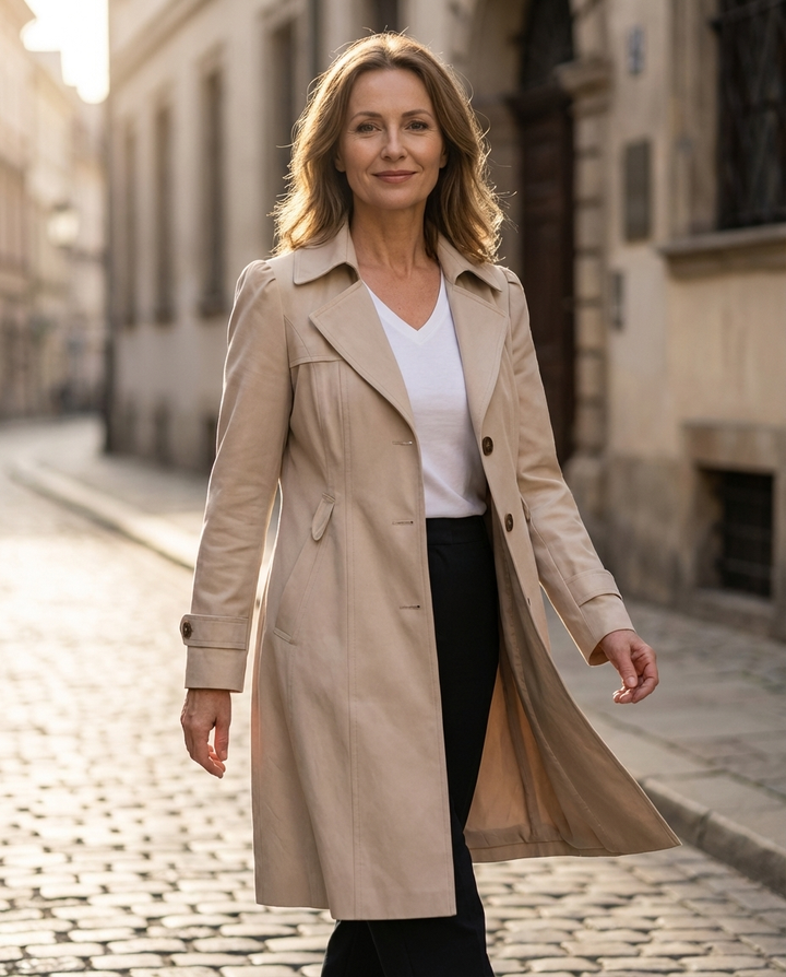 Olivia | Vintage Chic Layering Coat