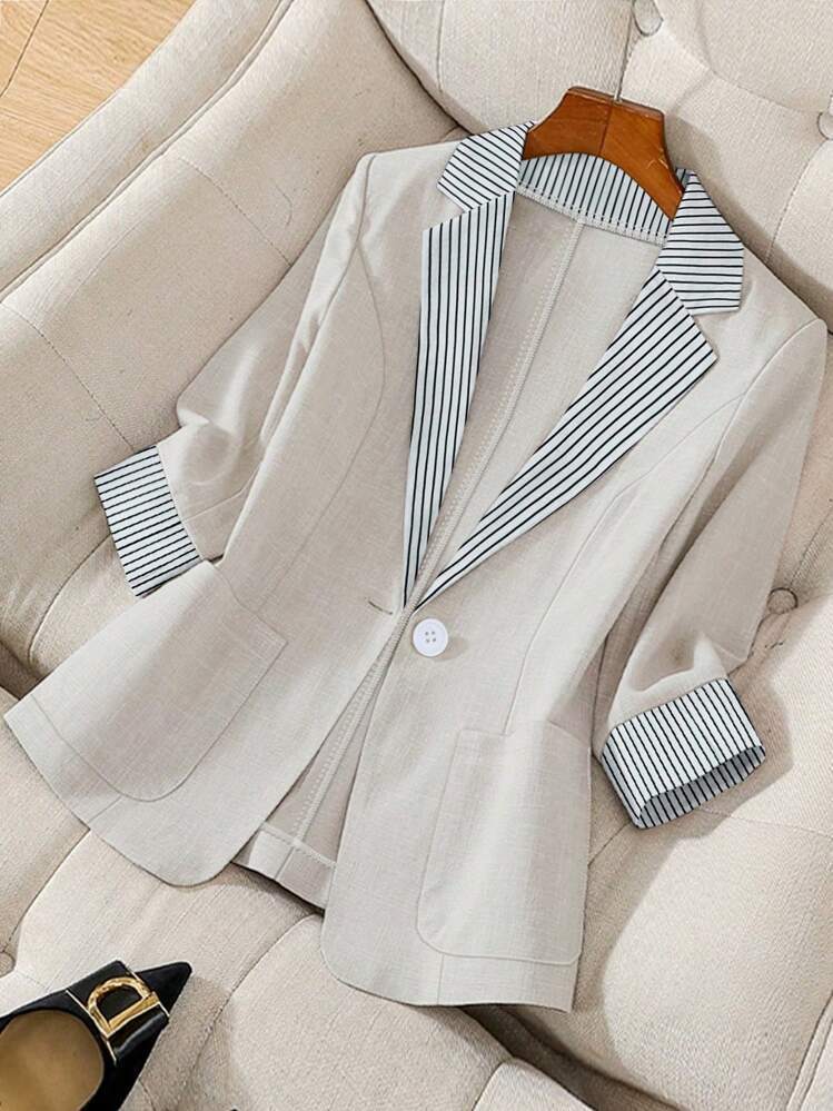 Zina | Relaxed Fit Open Blazer