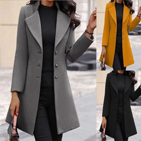 Lina | Tailored Button-Front Jacket