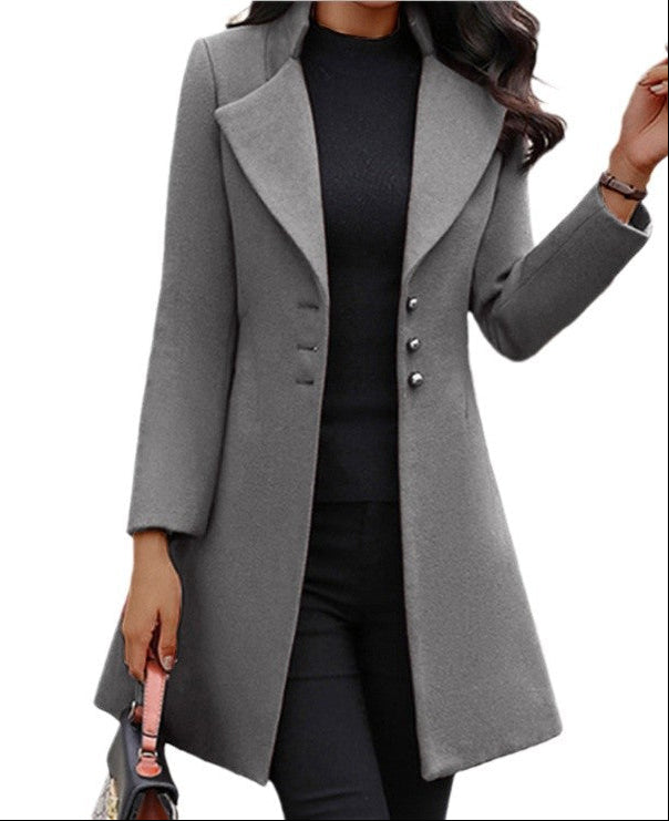 Lina | Tailored Button-Front Jacket