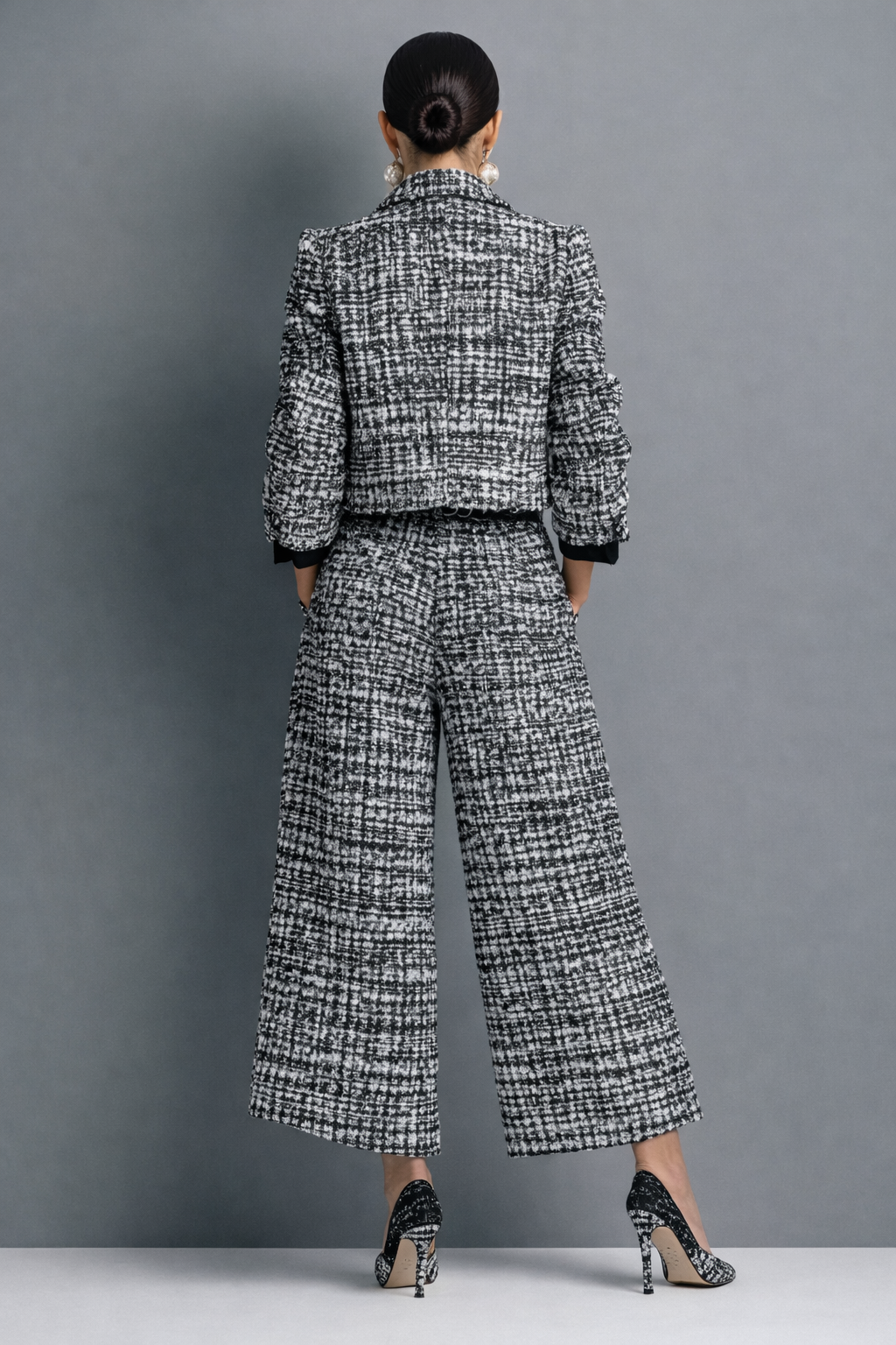 Leila | Tailored Jacket & Wide-Leg Set