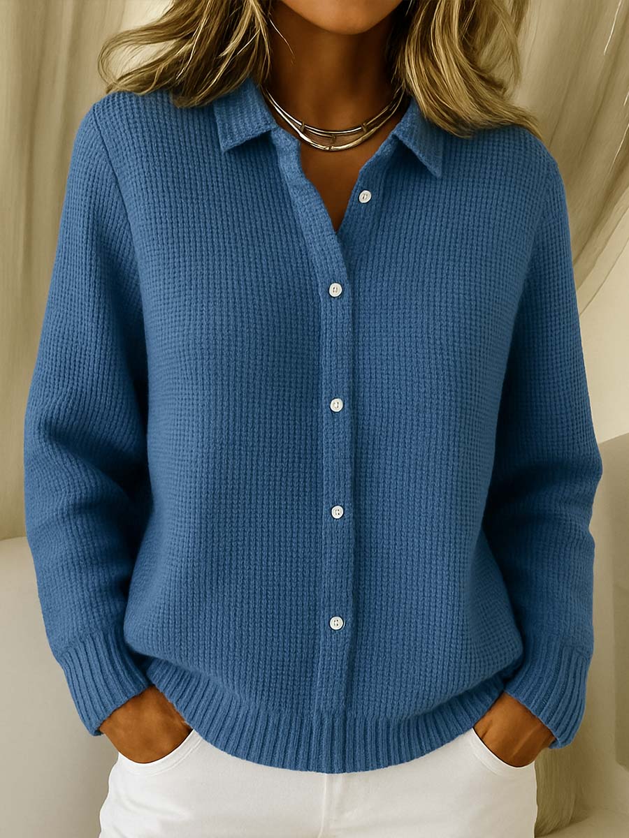 Tamara | Button Front Collared Cardigan