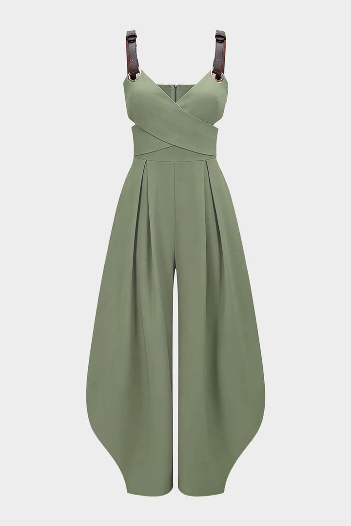 Lian | V-Neck Sleeveless Jumpsuit