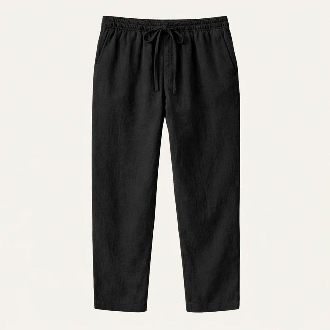 The Meadowgate Men’s Lightweight Breathable Drawstring Cotton Linen Pants