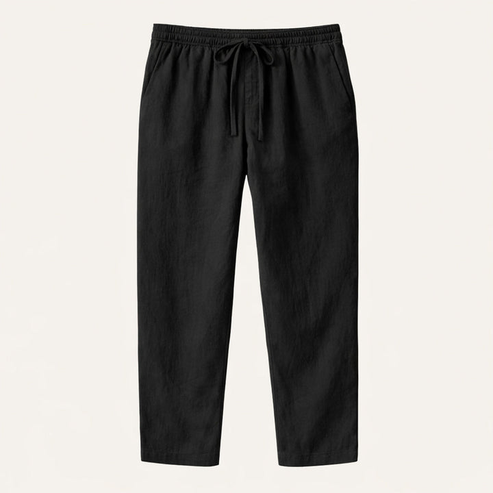 The Meadowgate Men’s Lightweight Breathable Drawstring Cotton Linen Pants