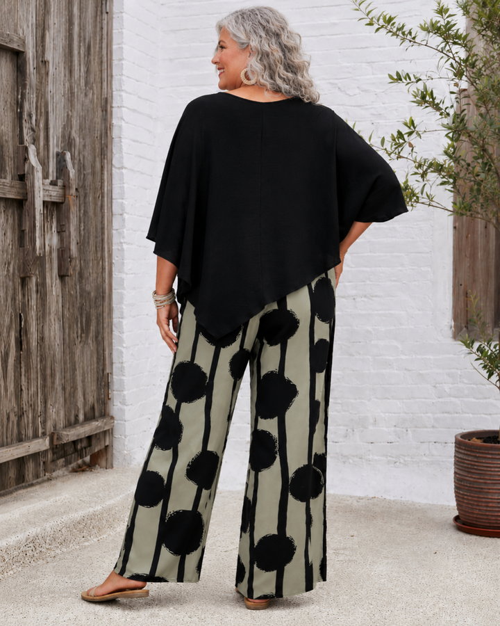 Stella | Relaxed Two-Piece Wide-Leg Set