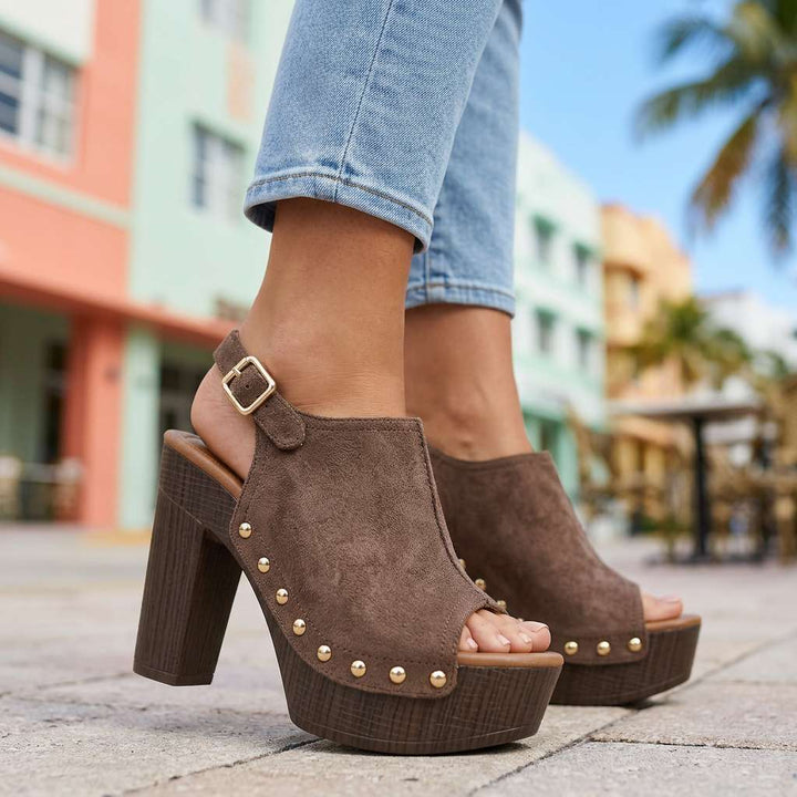 Valentina Block Heels