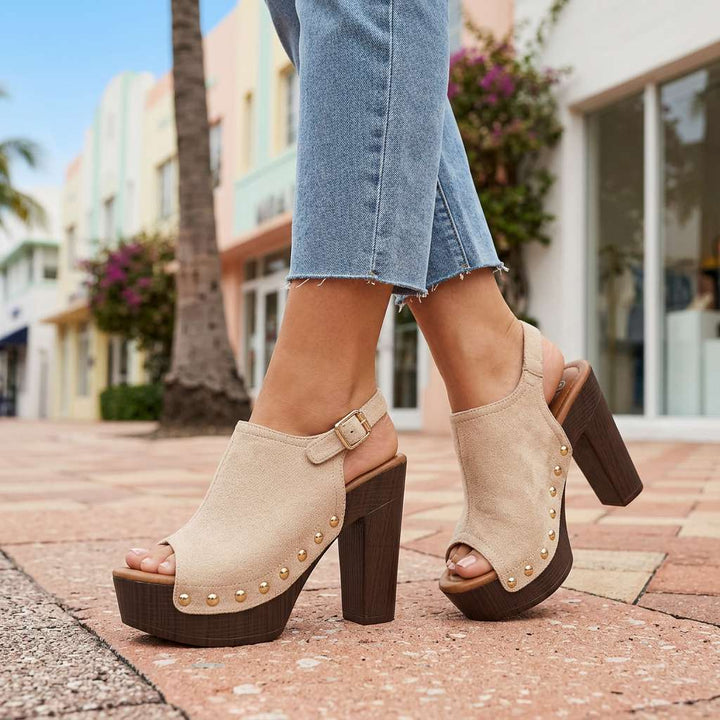 Valentina Block Heels