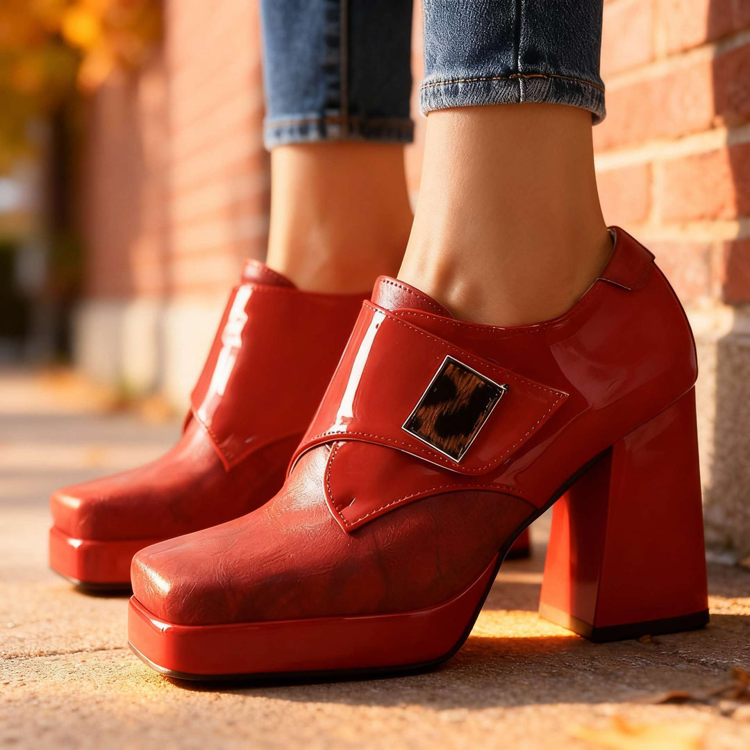 Natalie Block Heels