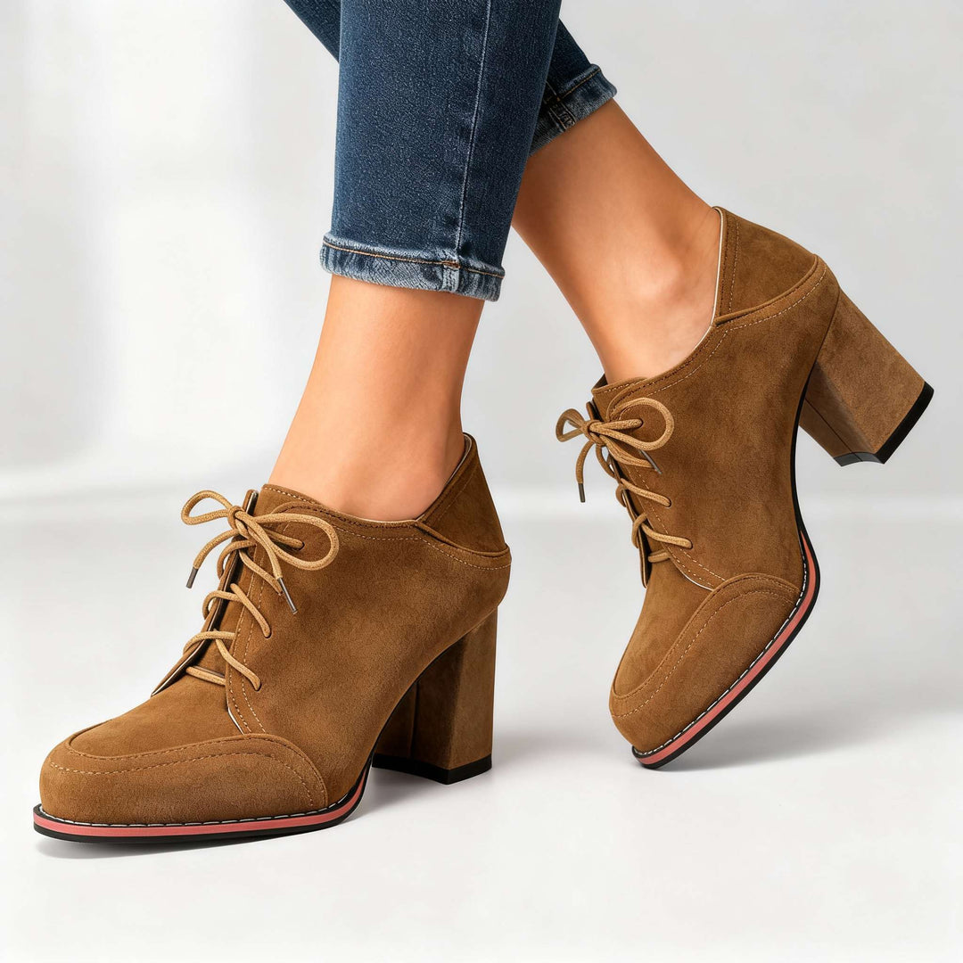 Kiana Lace-Up Heels