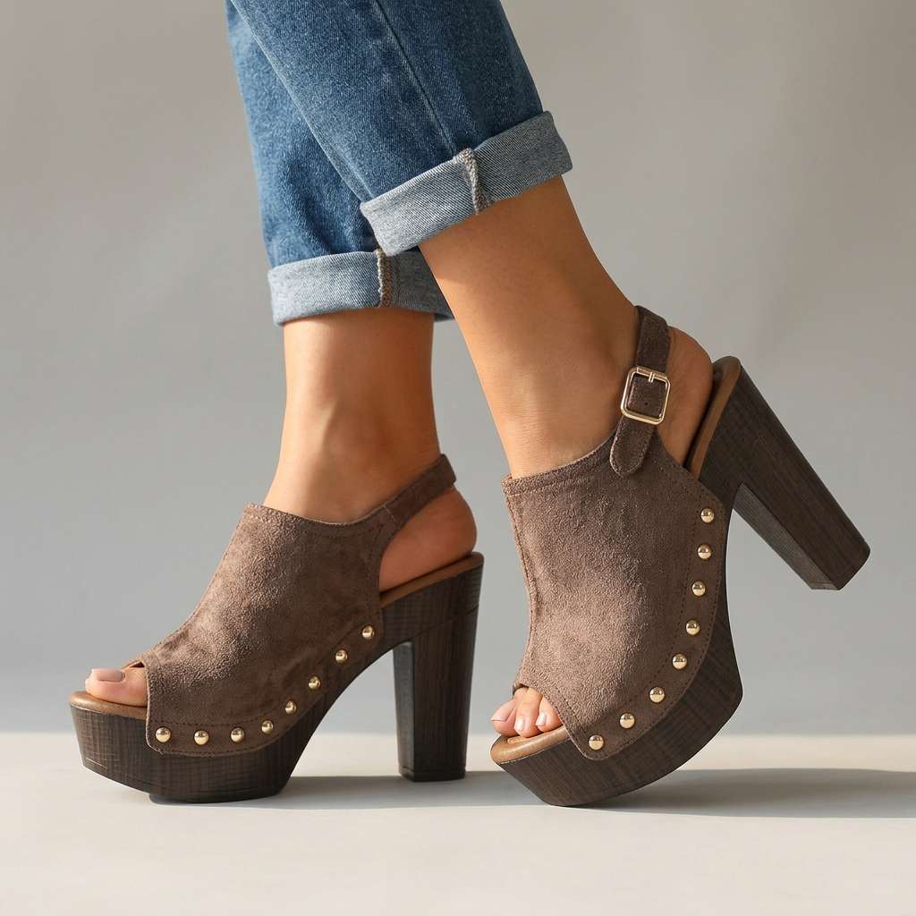 Valentina Block Heels