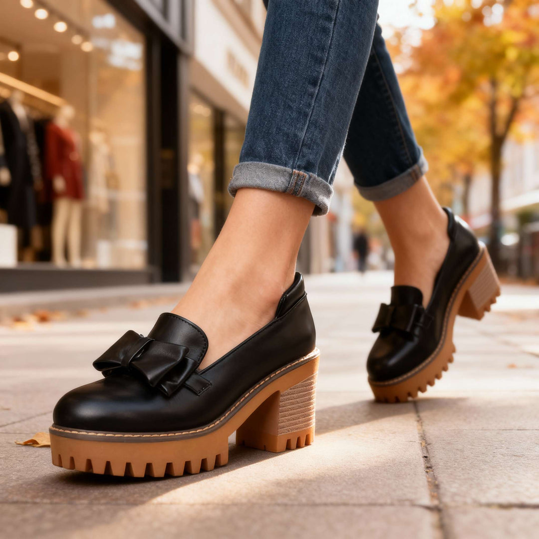 Mira Bow Loafers