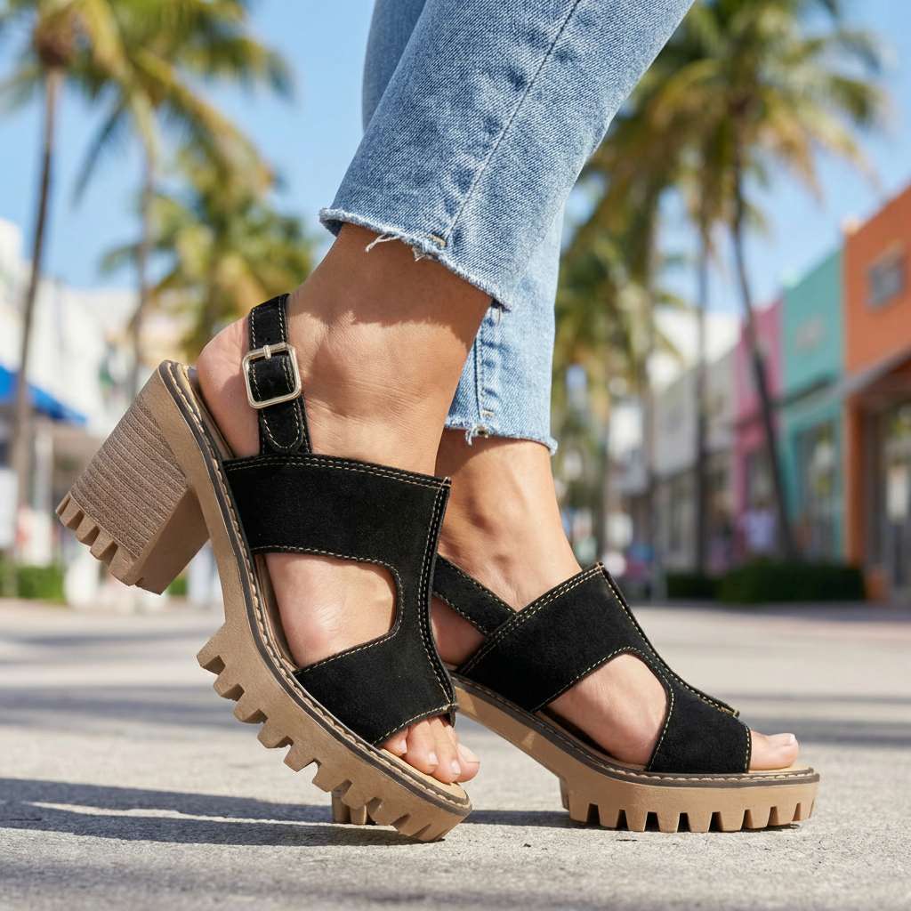Larissa Strap Heels